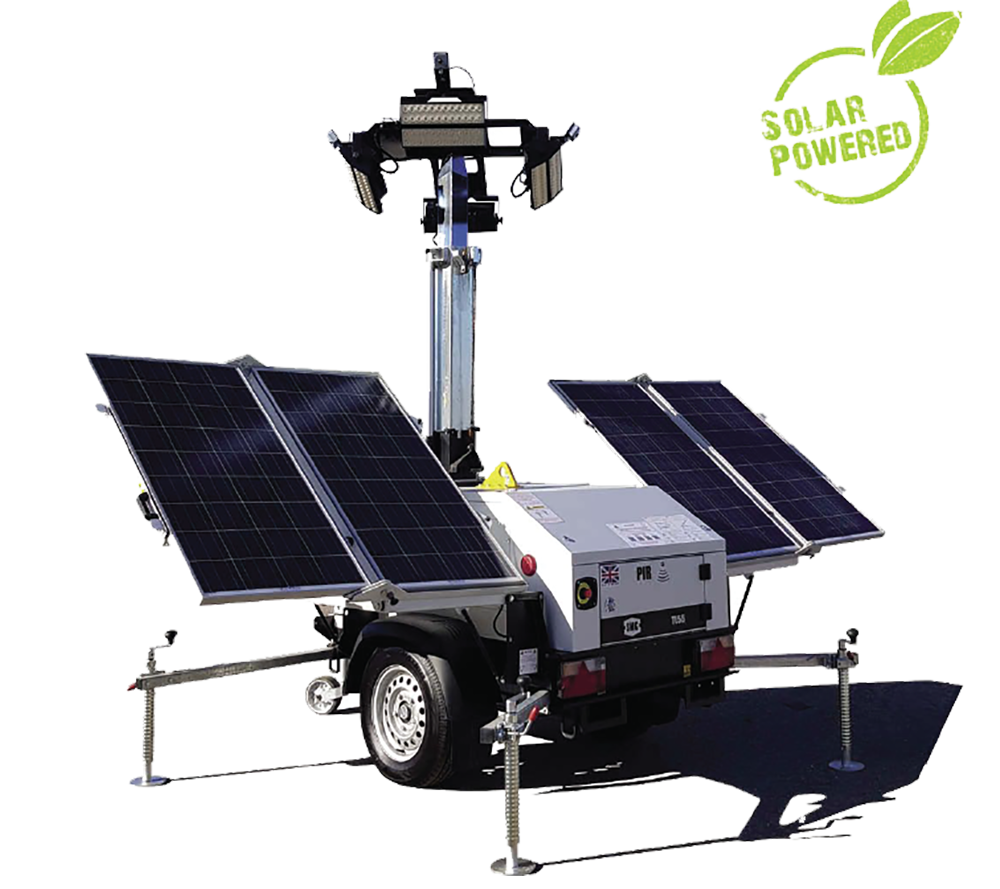 PORTABLE SOLAR TOWER LIGHTS
